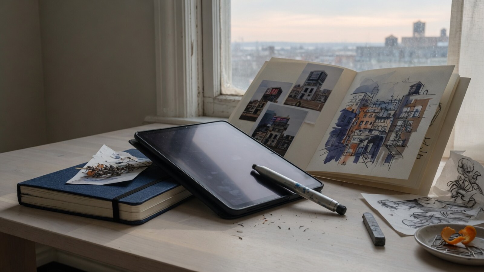 Open suitcase packing home visit cover